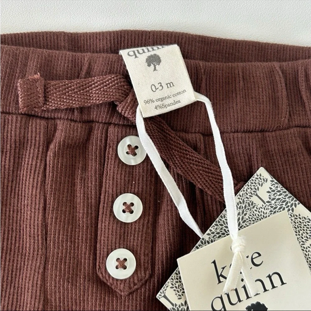 NWT Kate Quinn Baby Bundle 0-3M Farm Modal Organic Cotton Newborn Set